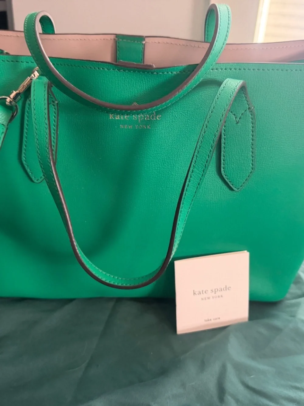 Kate Spade Harper Satchel in Cilantro